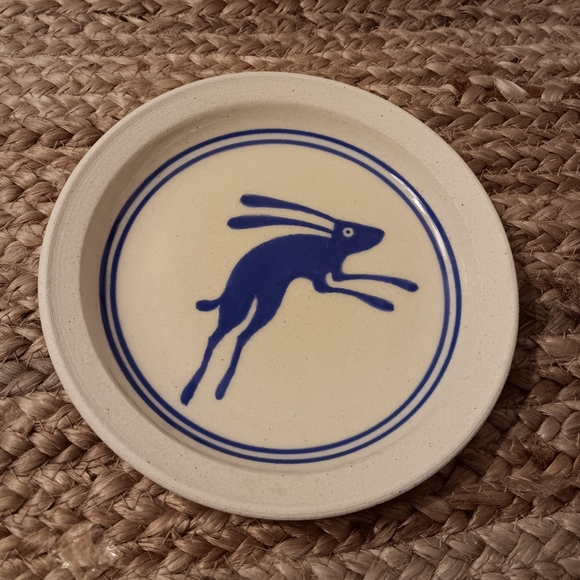 Jerome, Arizona USA studio Art Pottery primitive-style bunny, Rabbit, signed - Picture 2 of 3